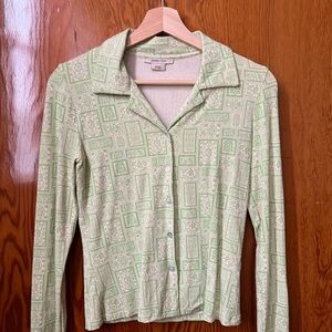 PALOMA WOOL Lime Green Nas Top